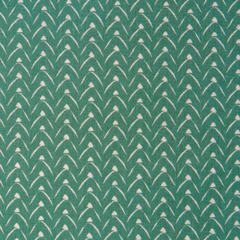 Printed Cotton LIXNEG Nile / White